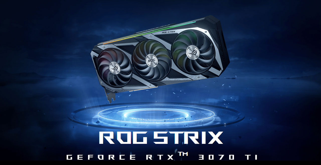 ASUS ROG Strix GeForce RTX 3070 Ti 8GB GDDR6X PCI Express 4.0